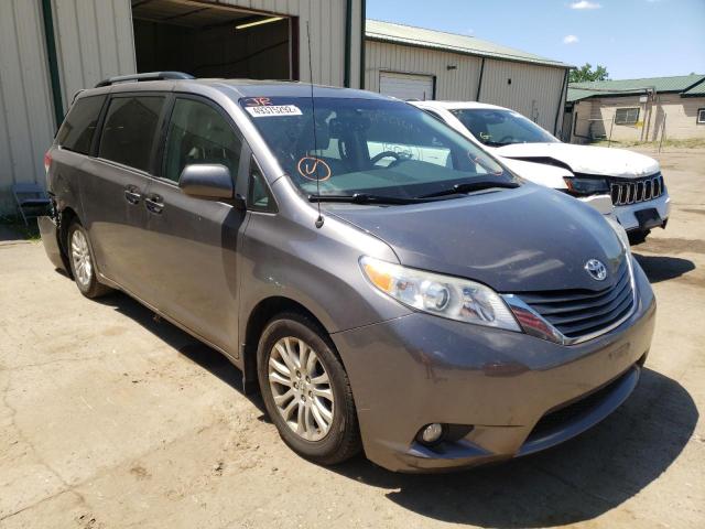 TOYOTA SIENNA XLE 2014 with VIN 5TDYK3DC0ES418405 - Photo from auction