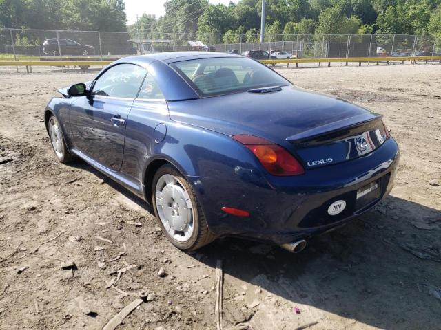 Photo 3 from auction – 2002 LEXUS SC 430 with VIN JTHFN48Y420035414