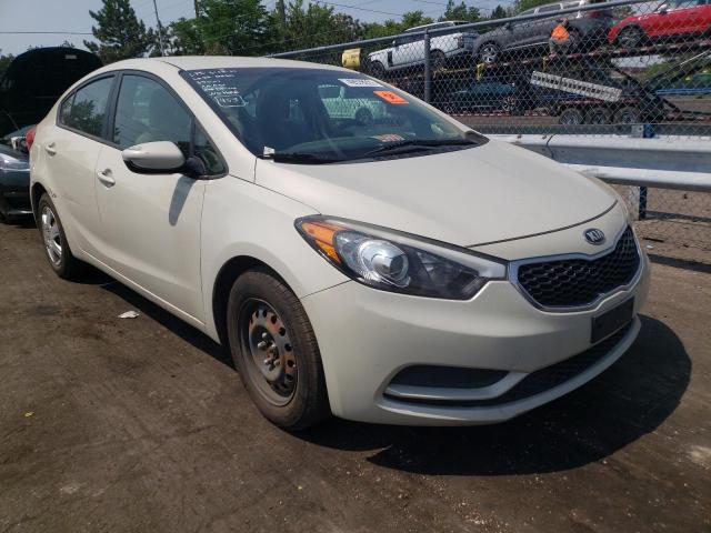 KIA FORTE LX 2014 with VIN KNAFK4A60E5103652 - Photo from auction