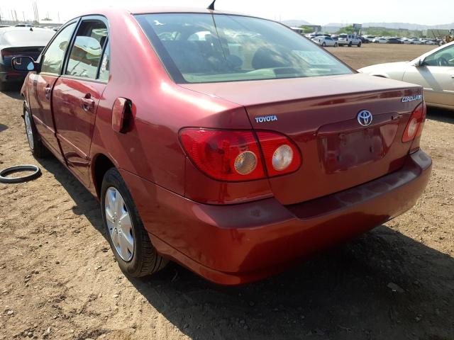 Photo 3 from auction – 2005 TOYOTA COROLLA CE with VIN 1NXBR32E35Z544836