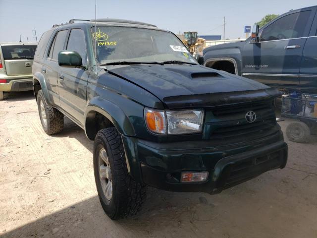 TOYOTA 4RUNNER SR 2001 with VIN JT3GN86R310194808 - Photo from auction