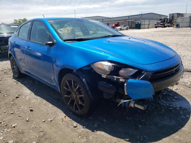 DODGE DART SXT 2016 with VIN 1C3CDFBBXGD518014 - Photo from auction