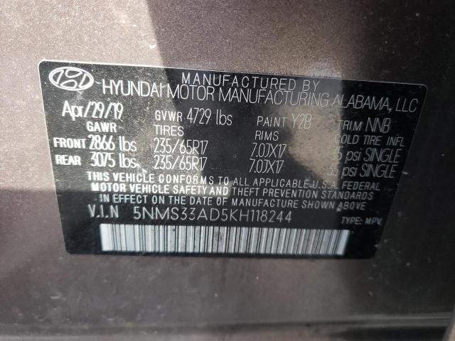 Photo 10 from auction – 2019 HYUNDAI 150 with VIN 5NMS33AD5KH118244