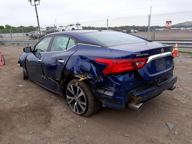 Photo 3 from auction – 2017 NISSAN MAXIMA 3.5 with VIN 1N4AA6AP4HC369685