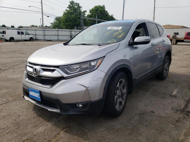 Photo 2 from auction – 2017 HONDA CR-V EX with VIN 5J6RW2H50HL039175