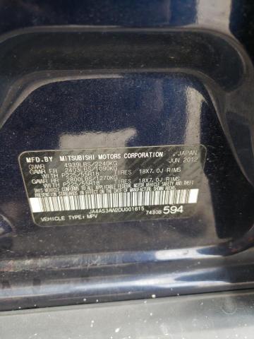 Photo 10 from auction – 2013 MITSUBISHI OUTLANDER with VIN JA4AS3AW2DU001615