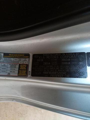 Photo 10 from auction – 2015 KIA FORTE EX with VIN KNAFX6A8XF5261142