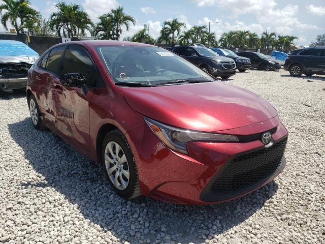 Photo 1 from auction – 2022 TOYOTA COROLLA LE with VIN JTDEPMAE7NJ209451