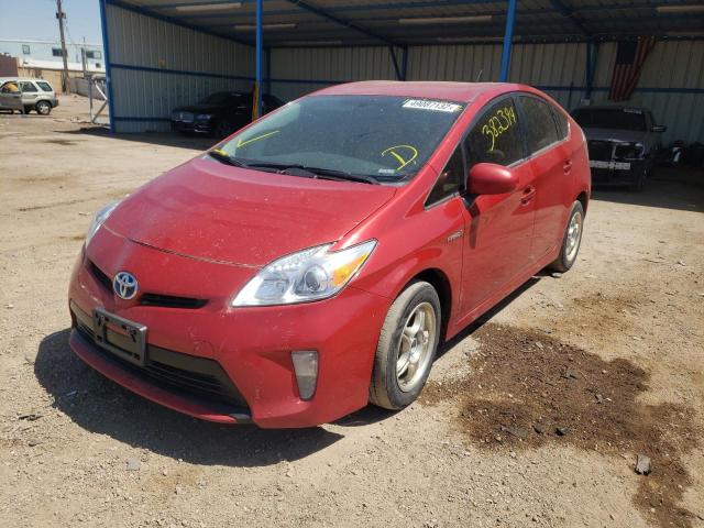 Photo 2 from auction – 2012 TOYOTA PRIUS with VIN JTDKN3DUXC1524537
