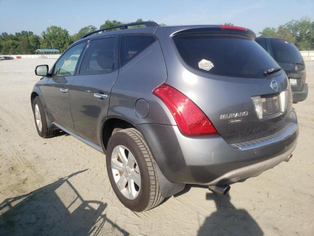 Photo 3 from auction – 2006 NISSAN MURANO SL with VIN JN8AZ08W16W529986