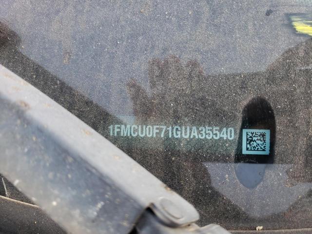 Photo 10 from auction – 2016 FORD ESCAPE S with VIN 1FMCU0F71GUA35540