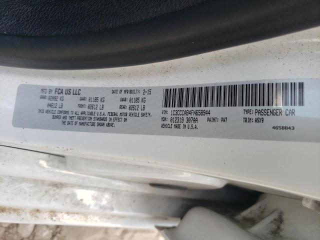 Photo 10 from auction – 2015 CHRYSLER 200 LIMITE with VIN 1C3CCCAB4FN658944
