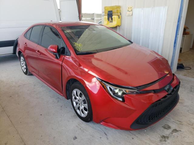 TOYOTA COROLLA LE 2020 with VIN 5YFEPRAE3LP056444 - Photo from auction