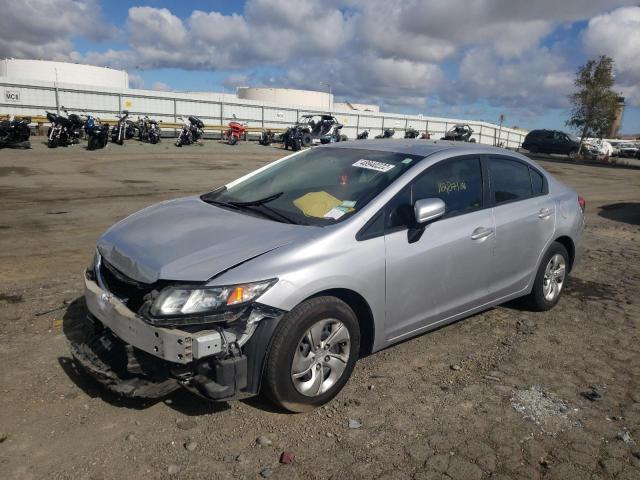 Photo 2 from auction – 2014 HONDA CIVIC LX with VIN 19XFB2F53EE007154