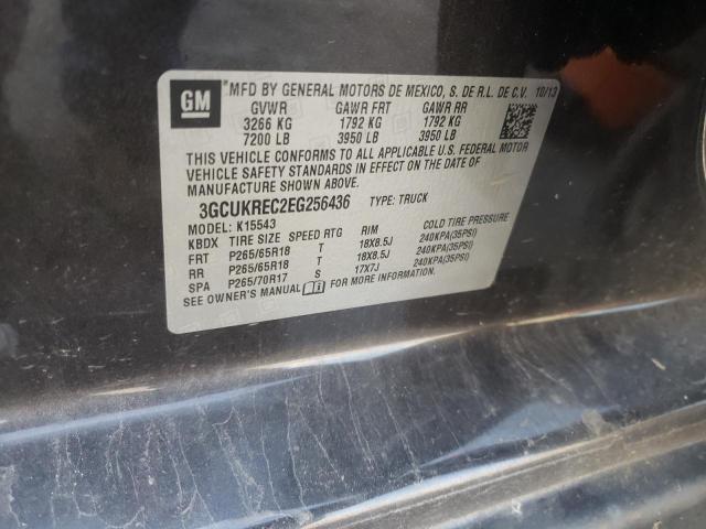 Photo 10 from auction – 2014 CHEVROLET SILVERADO with VIN 3GCUKREC2EG256436