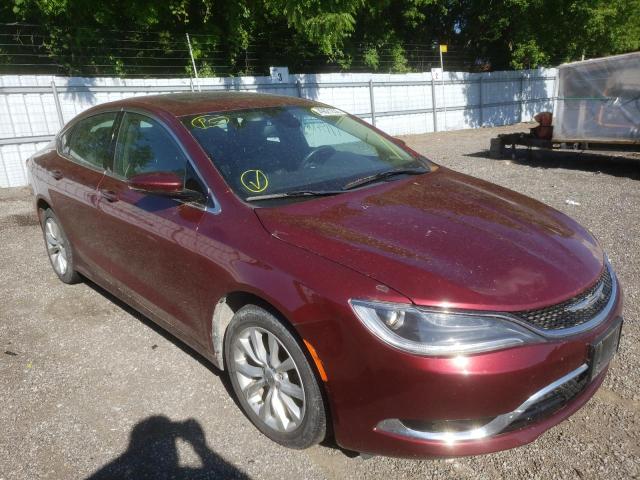 Фото 1 с аукциона – 2015 CHRYSLER 200 C с VIN 1C3CCCCG7FN598179