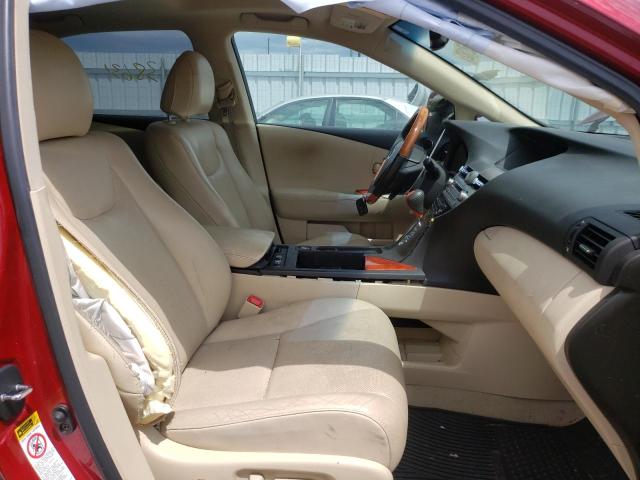 Photo 5 from auction – 2010 LEXUS RX 350 with VIN 2T2BK1BA6AC028175