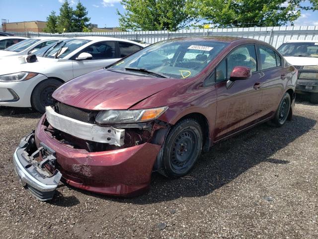 Photo 2 from auction – 2012 HONDA CIVIC LX with VIN 2HGFB2F49CH046647