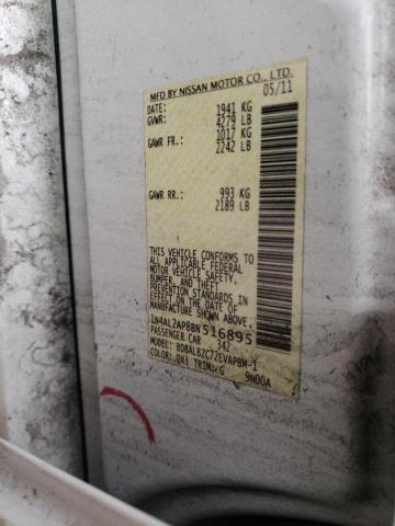 Photo 10 from auction – 2011 NISSAN ALTIMA BAS with VIN 1N4AL2AP8BN516895