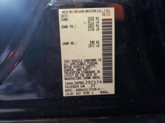 Photo 10 from auction – 2013 NISSAN ALTIMA 2.5 with VIN 1N4AL3AP9DC297174