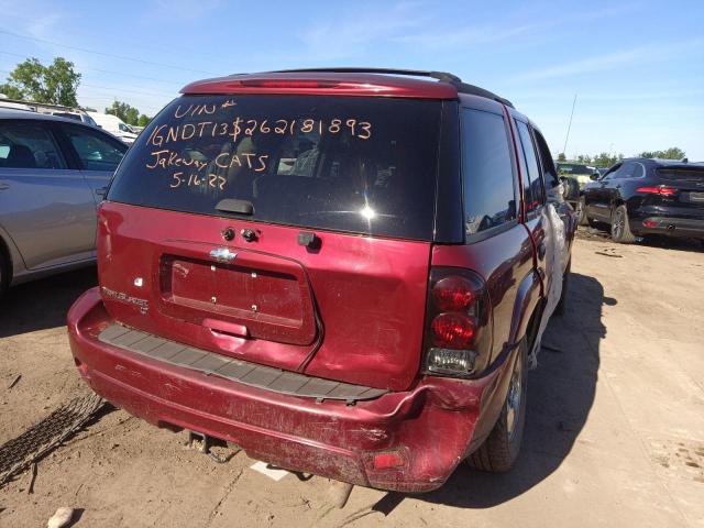 Photo 4 from auction – 2006 CHEVROLET TRAILBLAZE with VIN 1GNDT13S262181893