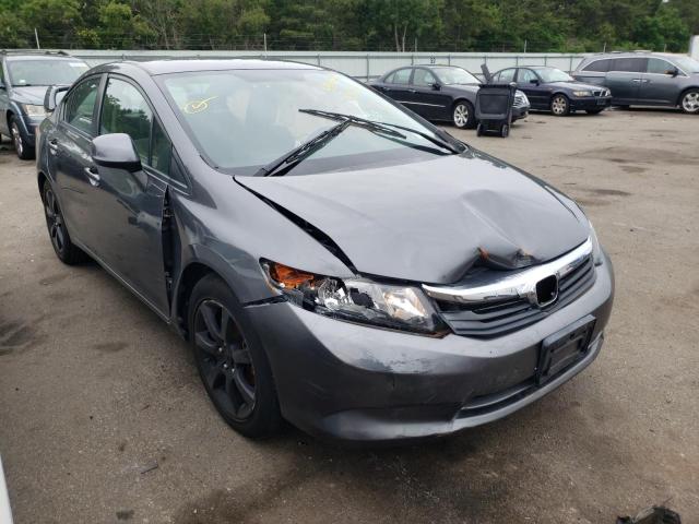 HONDA CIVIC LX 2012 with VIN 2HGFB2F55CH326736 - Photo from auction