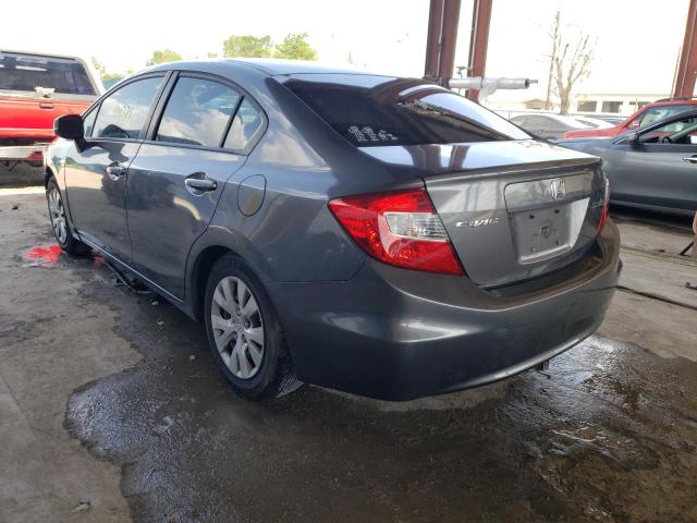 Photo 3 from auction – 2012 HONDA CIVIC LX with VIN 2HGFB2F5XCH603073