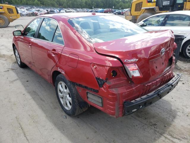 Photo 3 from auction – 2011 TOYOTA CAMRY BASE with VIN 4T1BF3EK5BU661260