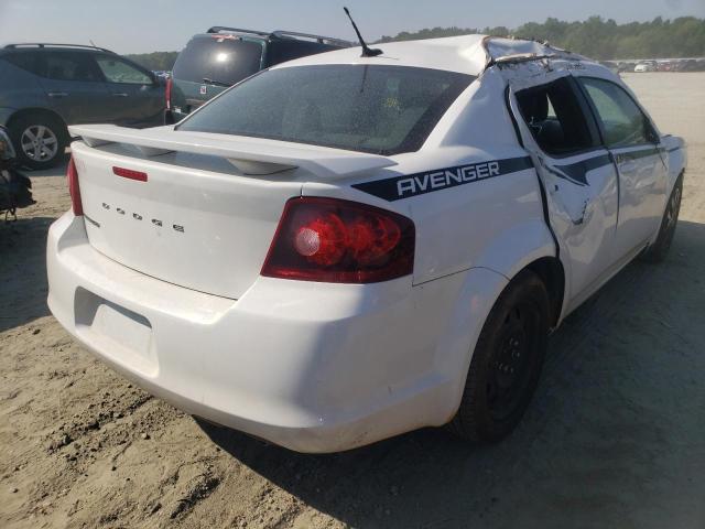 Photo 4 from auction – 2014 DODGE AVENGER SE with VIN 1C3CDZAG4EN177344