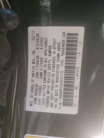 Photo 10 from auction – 2012 ACURA TL with VIN 19UUA8F52CA002218