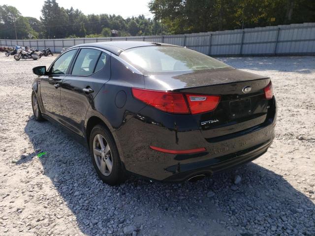 Photo 3 from auction – 2014 KIA OPTIMA LX with VIN 5XXGM4A77EG291981
