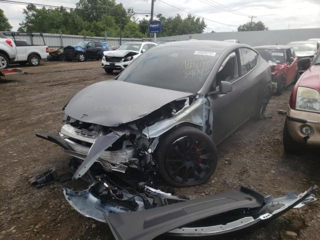 Photo 2 from auction – 2020 TESLA MODEL Y with VIN 5YJYGDEE3LF034045