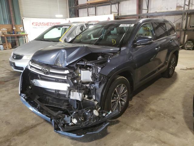 Photo 2 from auction – 2019 TOYOTA HIGHLANDER with VIN 5TDJZRFH5KS938300