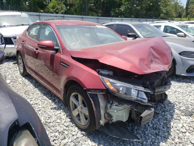 KIA OPTIMA LX 2015 with VIN 5XXGM4A70FG426090 - Photo from auction