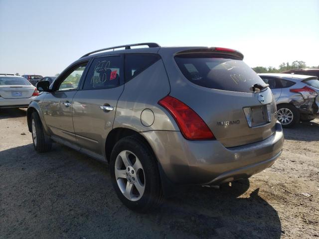 Photo 3 from auction – 2003 NISSAN MURANO with VIN JN8AZ08W03W213829