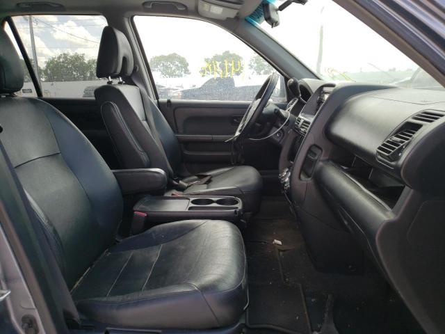 Photo 5 from auction – 2005 HONDA CR-V SE with VIN SHSRD78985U308915