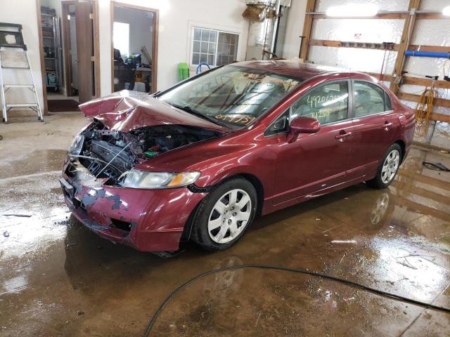 Photo 2 from auction – 2011 HONDA CIVIC LX with VIN 19XFA1F50BE014751