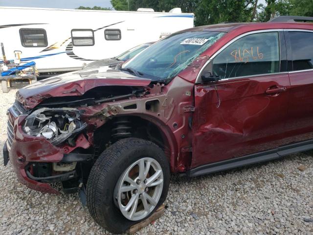 Photo 9 from auction – 2017 CHEVROLET EQUINOX LT with VIN 2GNALCEK6H1506740