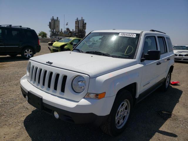 Photo 2 from auction – 2016 JEEP PATRIOT SP with VIN 1C4NJPBB2GD622192