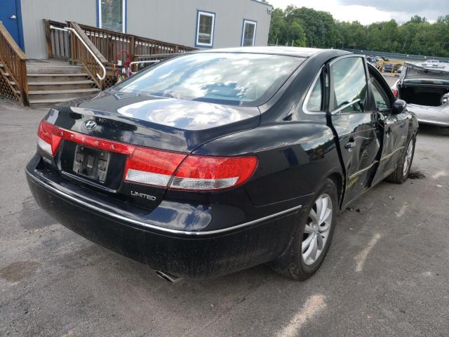 Photo 4 from auction – 2006 HYUNDAI AZERA SE with VIN KMHFC46F76A132028