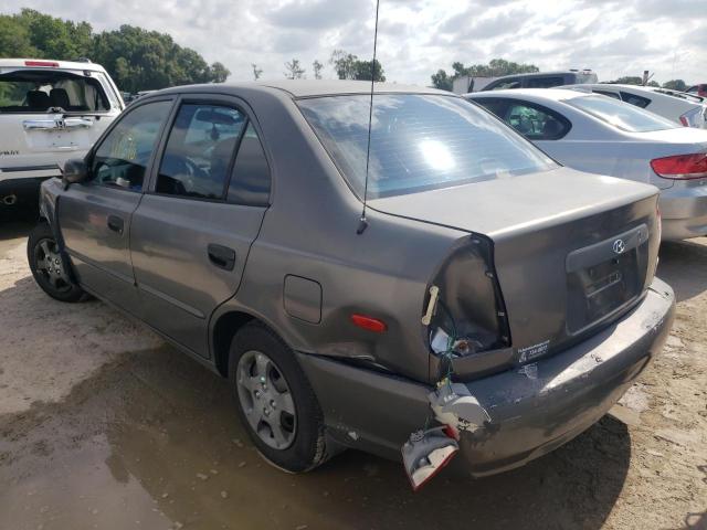 Photo 3 from auction – 2001 HYUNDAI ACCENT with VIN KMHCG45C81U254550