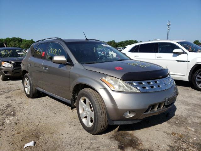 Photo 1 from auction – 2003 NISSAN MURANO with VIN JN8AZ08W03W213829