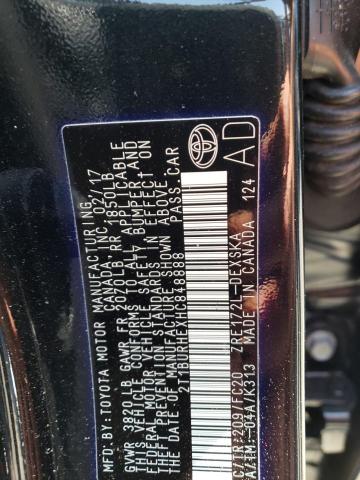 Photo 10 from auction – 2017 TOYOTA COROLLA L with VIN 2T1BURHEXHC848888
