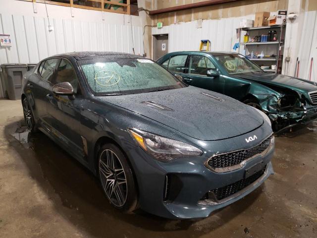 KIA STINGER GT 2022 with VIN KNAE55LCXN6103499 - Photo from auction