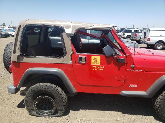 Photo 9 from auction – 2000 JEEP WRANGLER / with VIN 1J4FA29P3YP717265