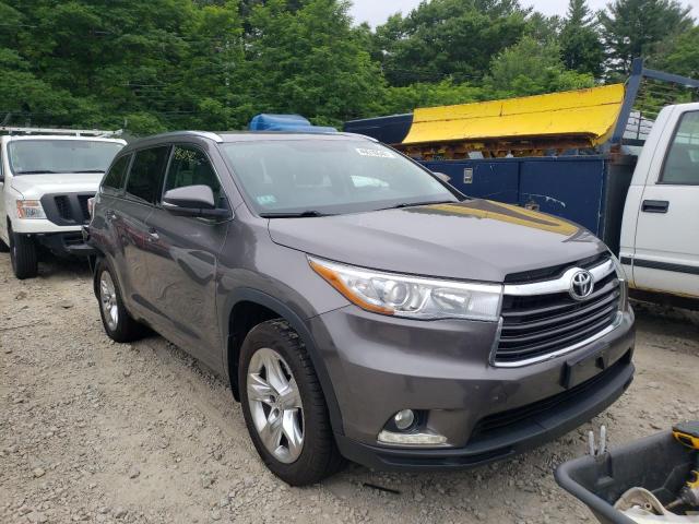 TOYOTA HIGHLANDER 2015 with VIN 5TDDKRFH0FS193155 - Photo from auction