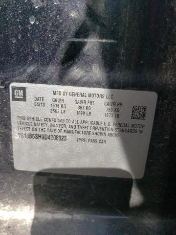Photo 10 from auction – 2013 CHEVROLET SONIC LS with VIN 1G1JB6SH9D4208325