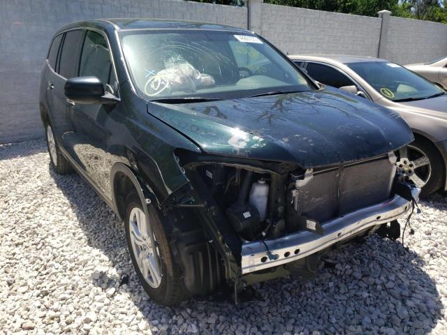 HONDA PILOT LX 2018 with VIN 5FNYF6H1XJB065474 - Photo from auction