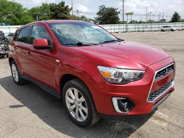 MITSUBISHI OUTLANDER 2015 with VIN 4A4AR4AU4FE033574 - Photo from auction