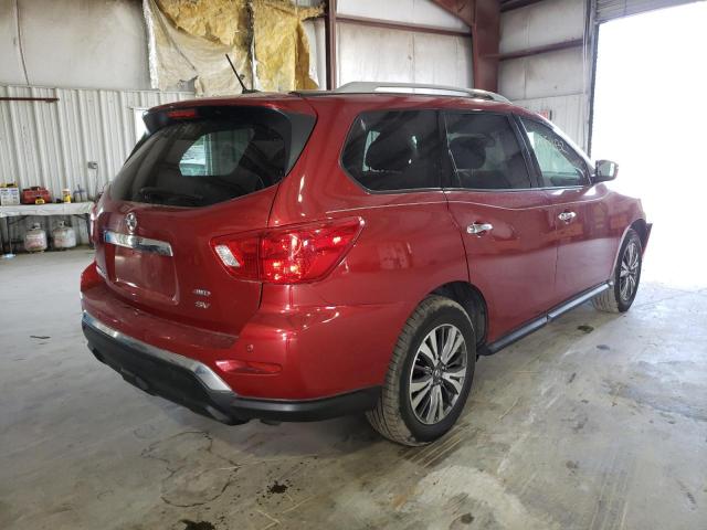 Photo 4 from auction – 2017 NISSAN PATHFINDER with VIN 5N1DR2MM6HC637934